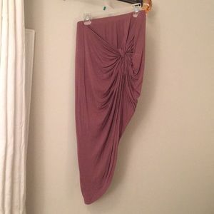 Charlotte Russe twist skirt